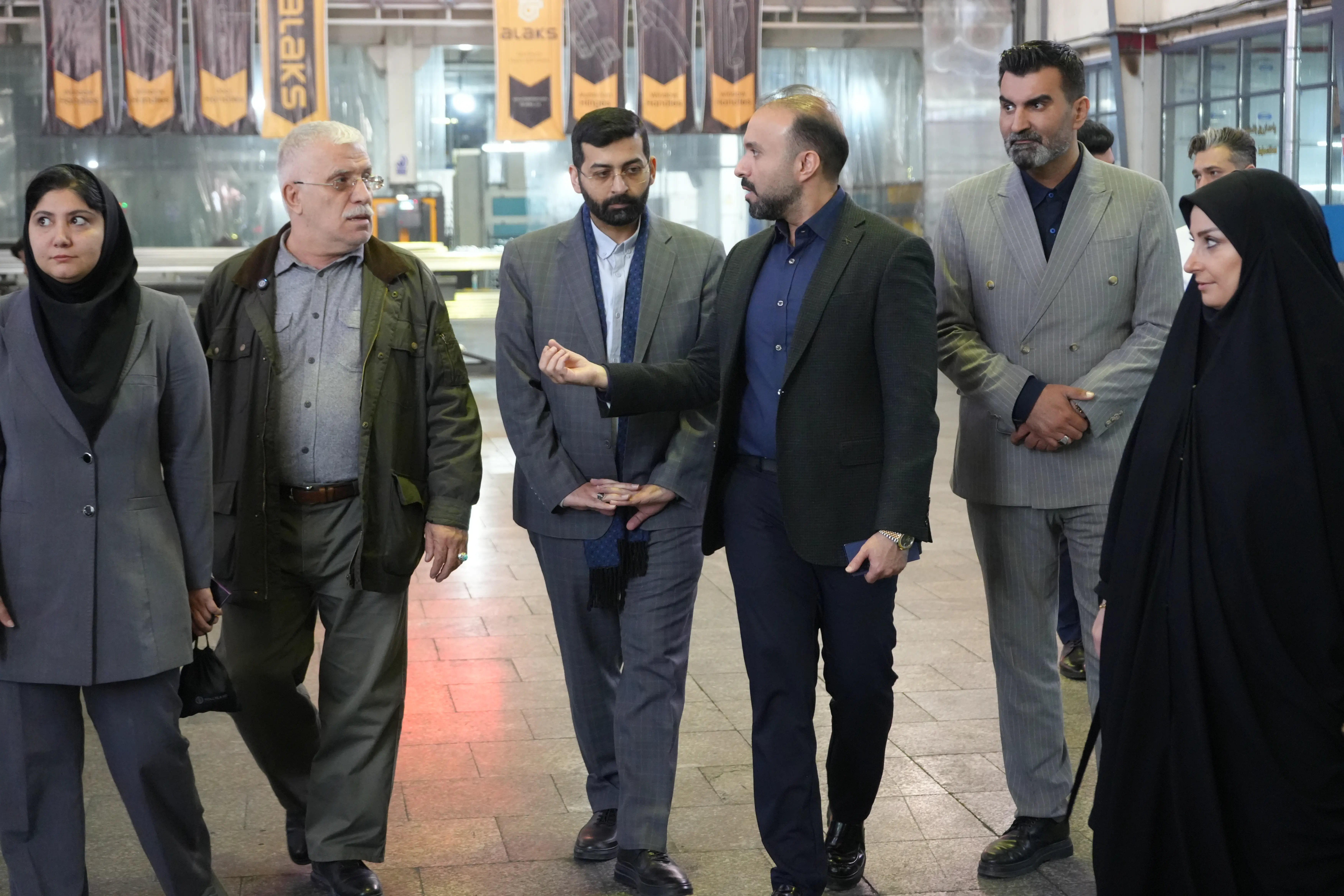 بازدید دکتر اسکویی رئیس پارک علم و فناوری آذربایجان شرقی